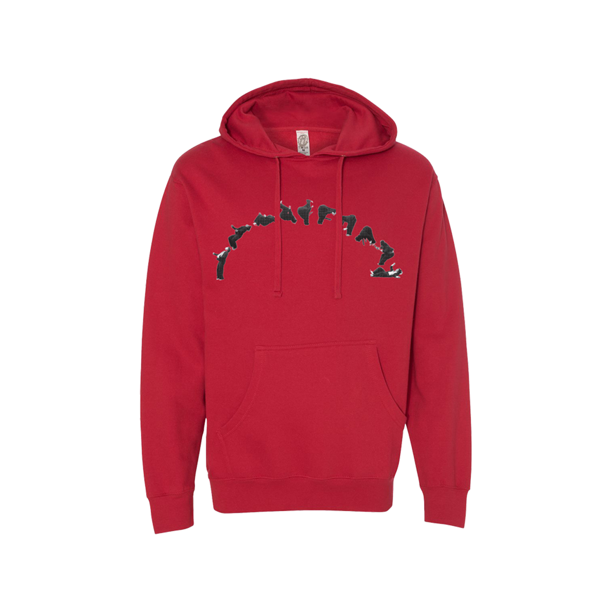 味*y様 doublet CHAOS EMBROIDERY HOODIE RED BACKFLIPS TOUR HOODIE – grentperez merch
