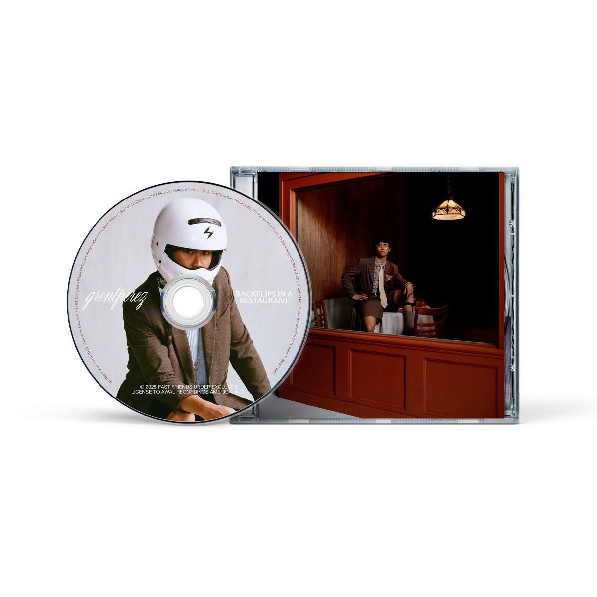 BACKFLIPS IN A RESTAURANT - CD – grentperez merch