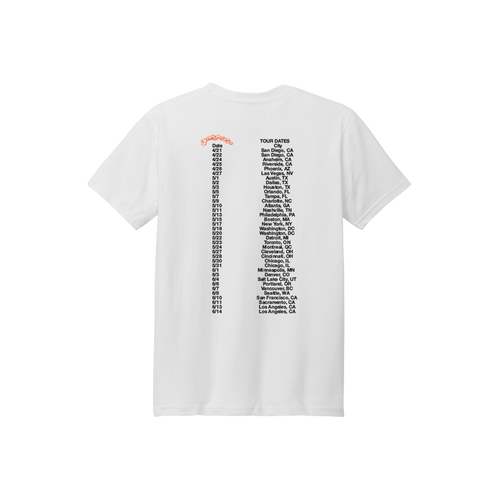 BACKFLIPS TOUR CITIES T-SHIRT – grentperez merch