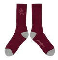 GRENTPEREZ TWO TONED GRAPHIC SOCKS