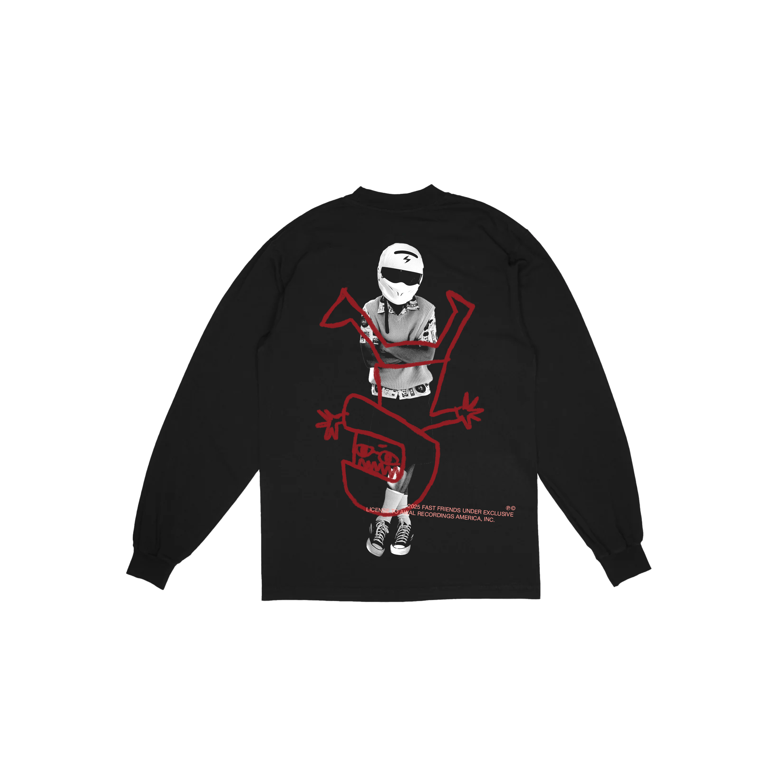 BLACK BACKFLIPS LONGSLEEVE TEE