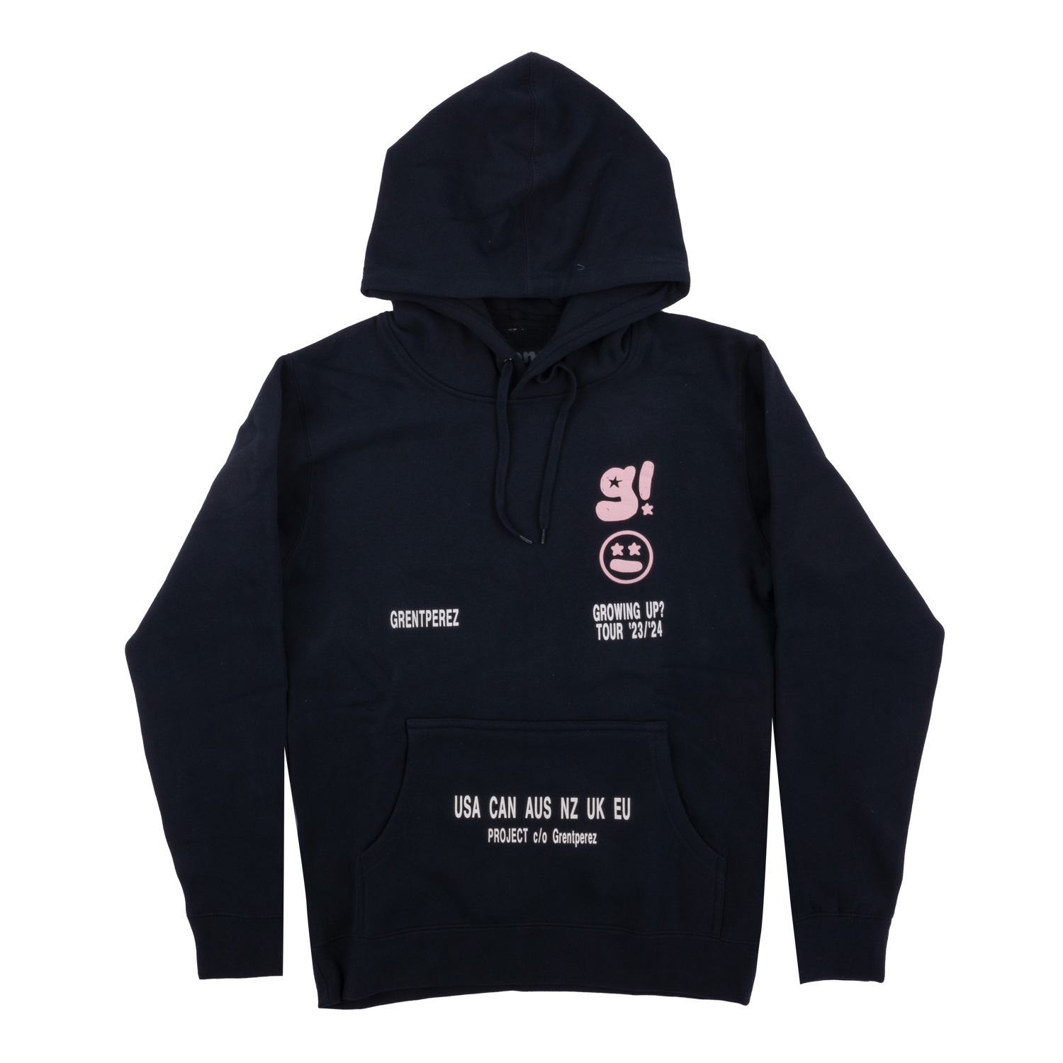 grentperez GROWING UP? TOUR HOODIE