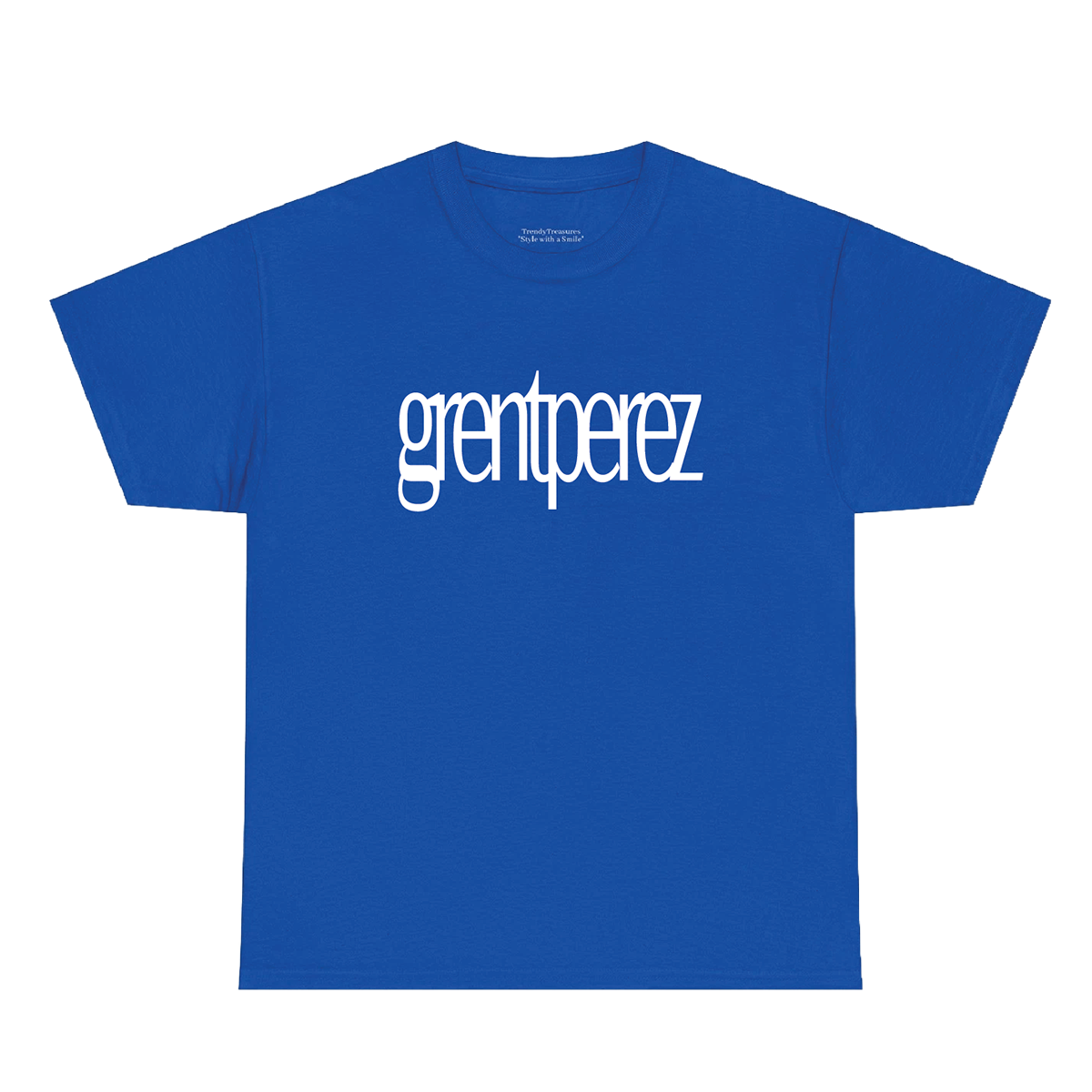 grentperez Blue Logo T-Shirt