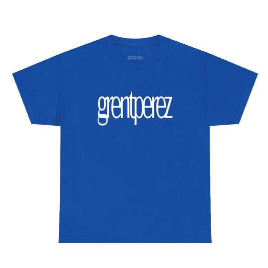 grentperez Blue Logo T-Shirt